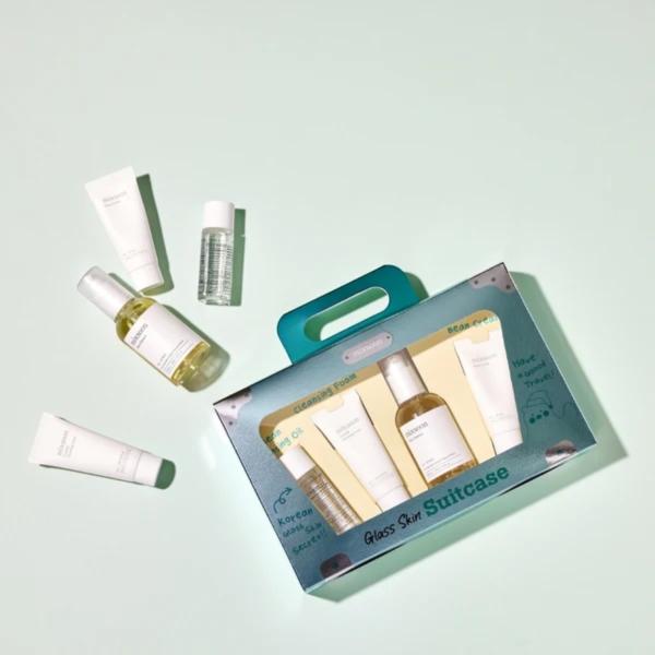 GLASS SKIN SUITCASE SET TRAVEL MIXSOON