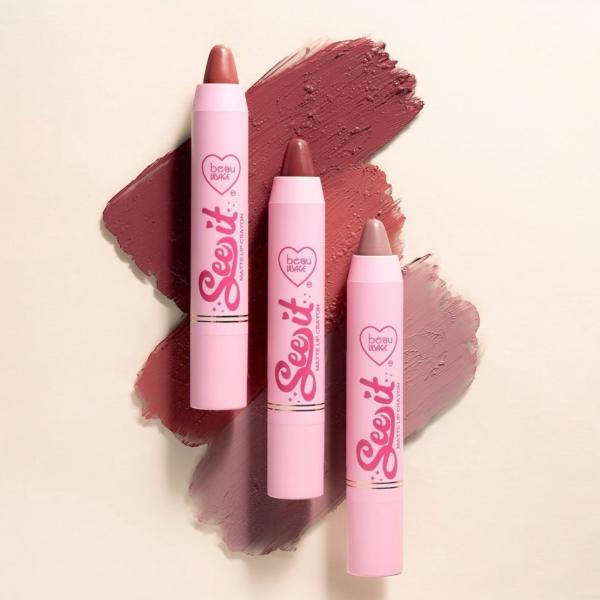 SET LIP MATTE CRAYON SEE IT BEAU VISAGE