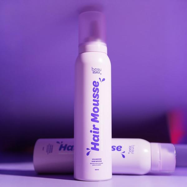 MOUSSE HIDRATANTE CAPILAR VOLUMINIZADOR BEAU VISAGE