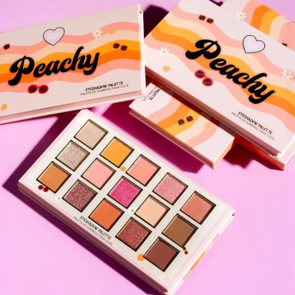 PALETA DE SOMBRAS PEACHY 15 TONOS BEAU VISAGE