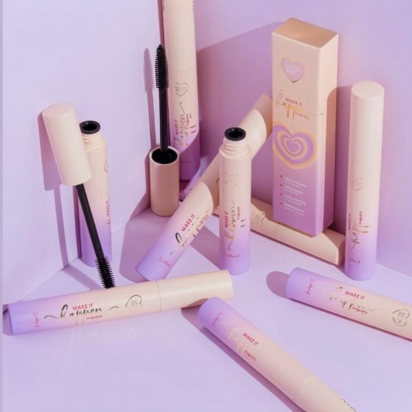 MASCARA DE PESTA&Ntilde;AS ULTRA VOLUMEN MAKE IT HAPPEN BEAU VISAGE