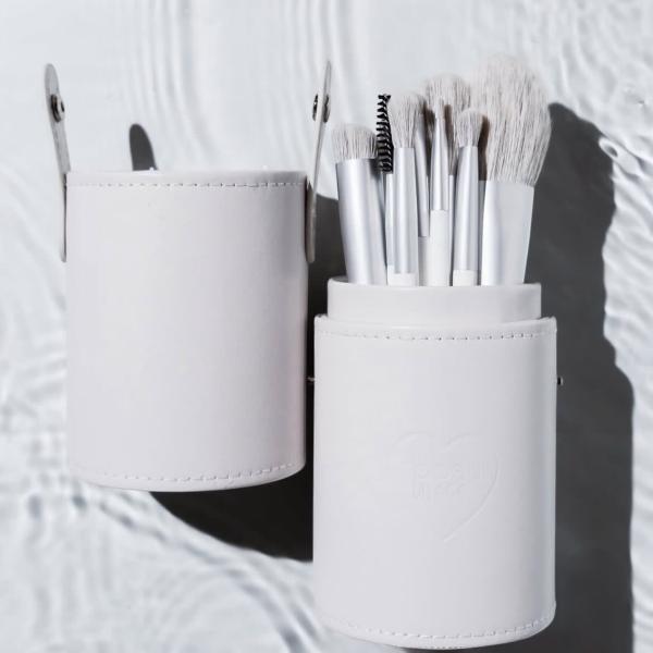 SET DE BROCHAS WHITE BRUSHES 8 PIEZAS BEAU VISAGE